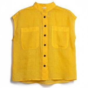 Banana Republic Sheer Sleeveless Top | Size Small